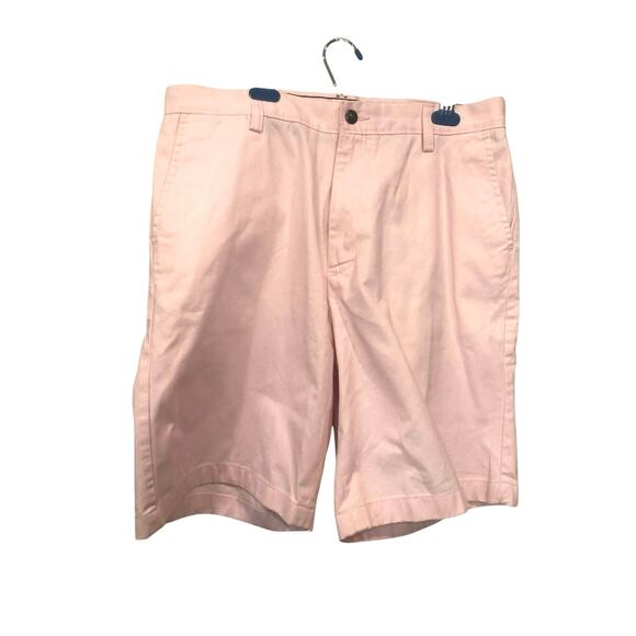 Nautica (NWT) Men’s Flat Front Pink True Khaki 6” Deck Shorts (Waist: 34) - Picture 1 of 6